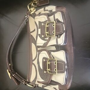 COACH SIGNATURE LEGACY SHOULDER BAG